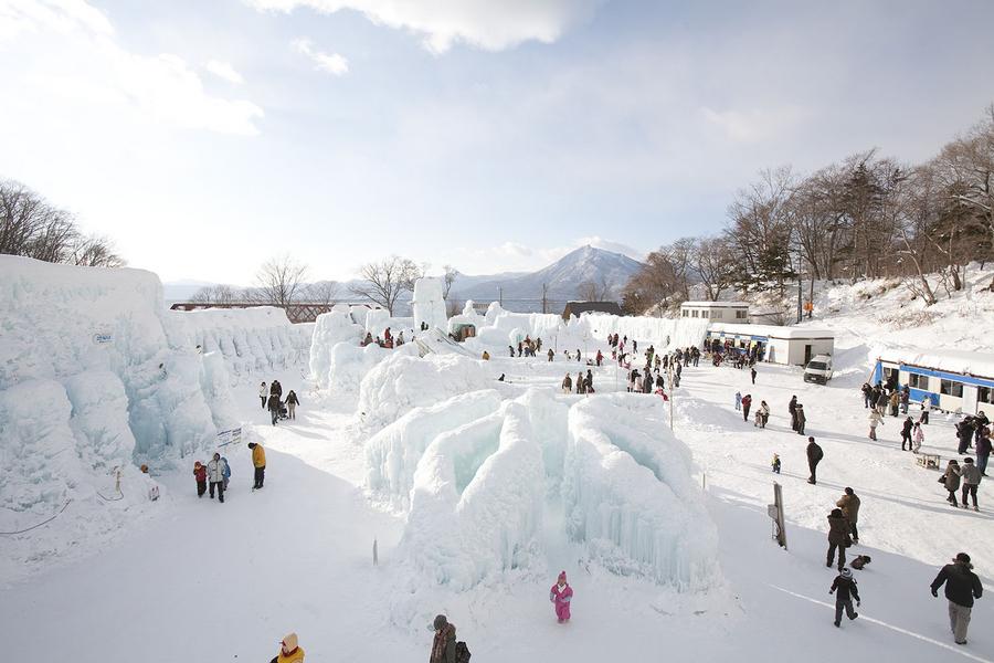 【新春樂遊北海道】破冰船.冰杯DIY.雪樂園.冰瀑祭.支笏湖冰濤祭6日