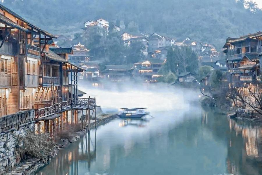 【赤戀重慶． 瞧見烏江寨】赤水大瀑布、烏江寨1晚、金佛山、網紅重慶8日