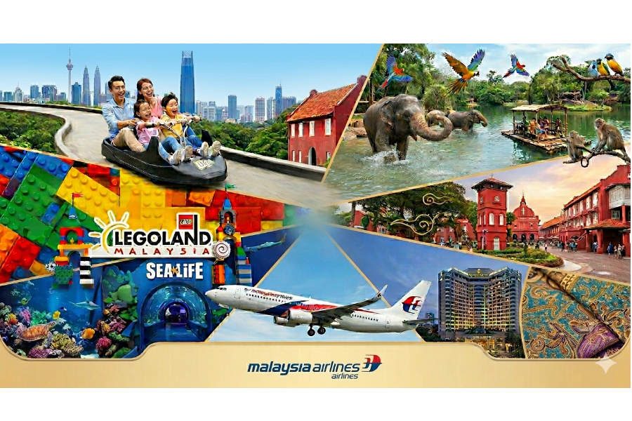 【馬來西亞大冒險】斜坡滑車、樂高雙樂園、馬航國內線、野生動物大探索6日