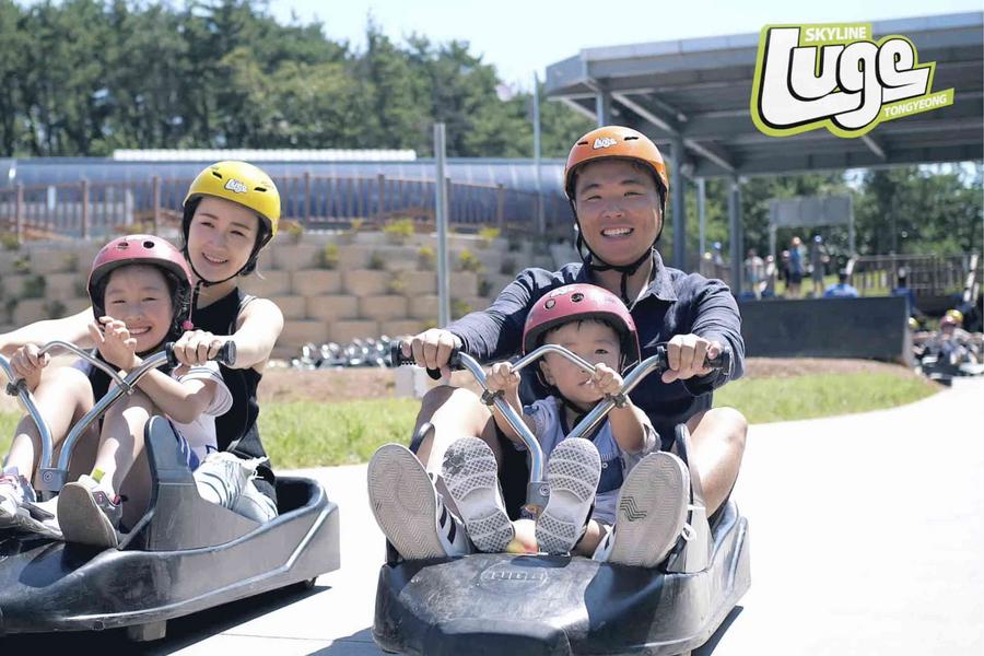 【韓國遇見櫻】愛寶櫻花道、LUGE、韓服古宮美拍、大頭貼美拍5日-BR