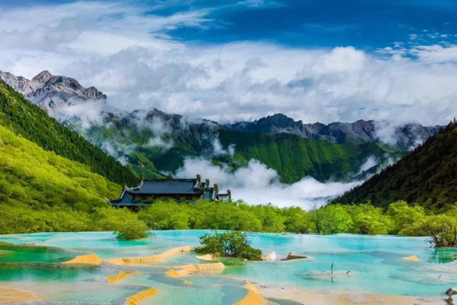 川西秘境魚子西、迦嘎措、墨石、四姑娘山、黃龍九寨溝、國際五星*3晚8日