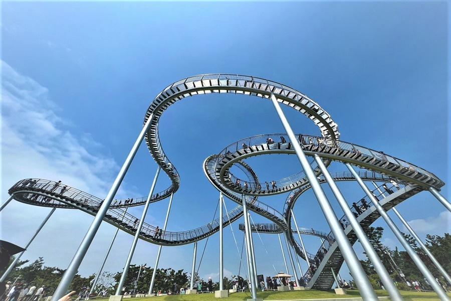 台中出發【經典釜蔚邱】浦項空中步道、海雲台濱海列車、私藏位良池六日