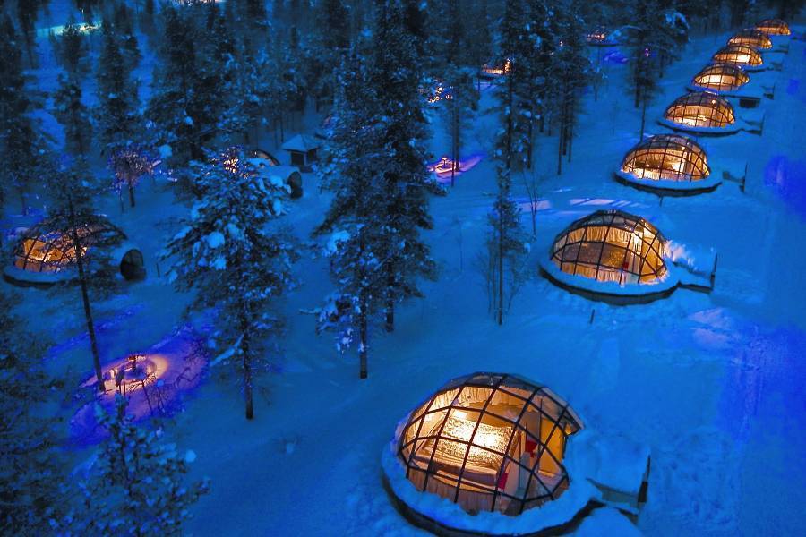 【微奢北歐】極光屋保證入住、破冰船、極地特快車、帝王蟹、馴鹿雪橇11日