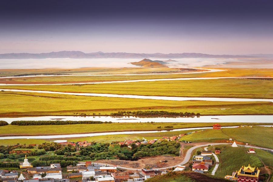 甘南～拉不楞寺.郎木寺.官鵝溝.紮尕那、川西若爾蓋.黃河第一灣10天