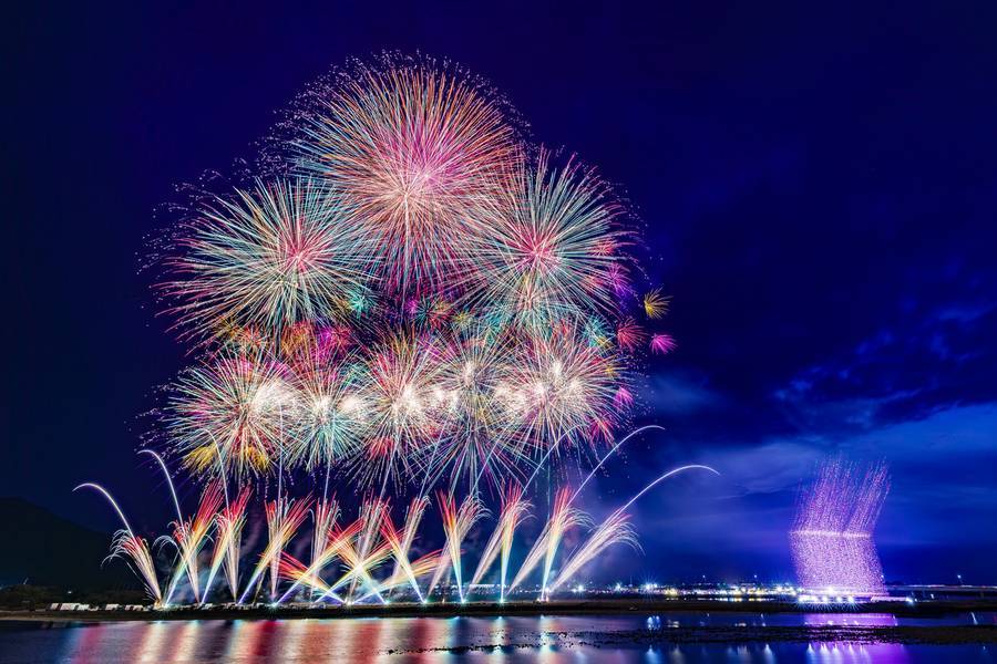 【日本花火系列】保證熊本八代全國花火競技大會觀賞席‧砂浴‧熊襲鍋5日