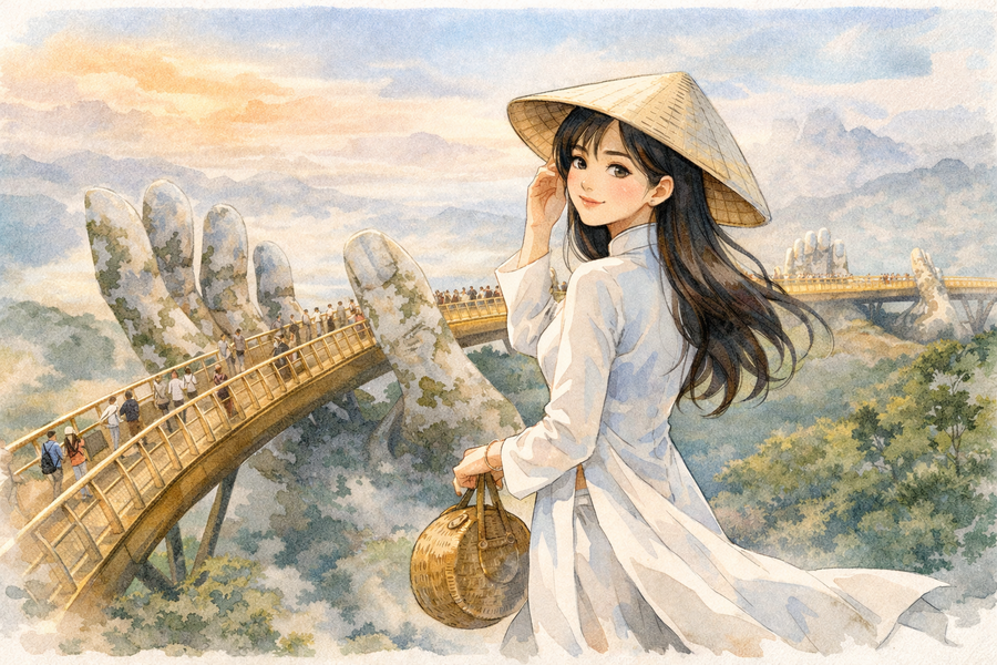 【越捷】峴在最美｜會安香氛手作．巴拿山．龍蝦海鮮饗宴．升等二晚五星5日