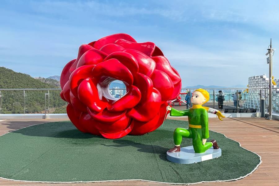 【釜山五星樂天】無盡亭、松島纜車星空摩天樓、網美足浴體驗、自主漫遊5日