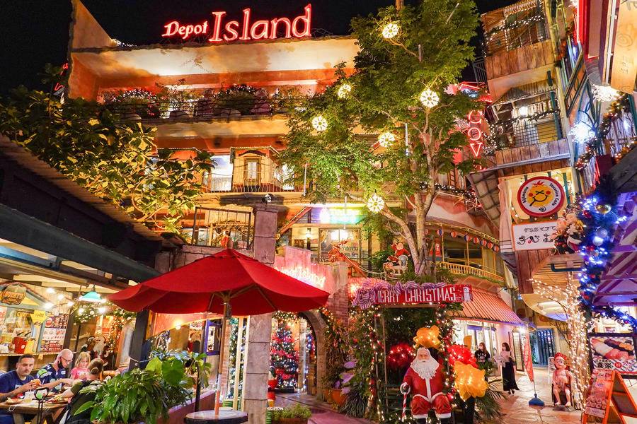 沖繩．暖冬限定｜北谷麗嘉酒店、冬季璀璨彩燈、美麗海水族館、星野海景四日