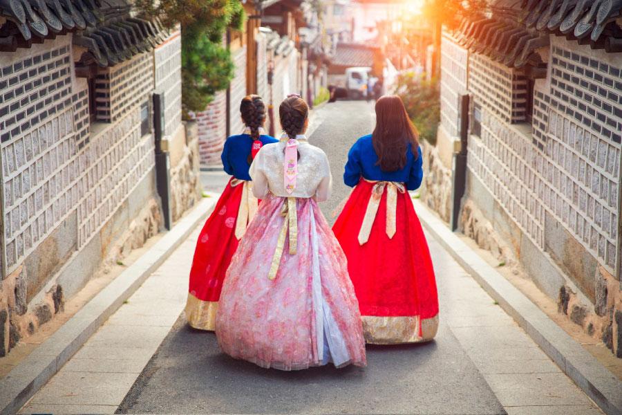 【Free@KOREA 閨蜜 i 自遊】韓國N首爾塔+體驗韓服半日遊自由行5日(可續住延回-國泰航空)