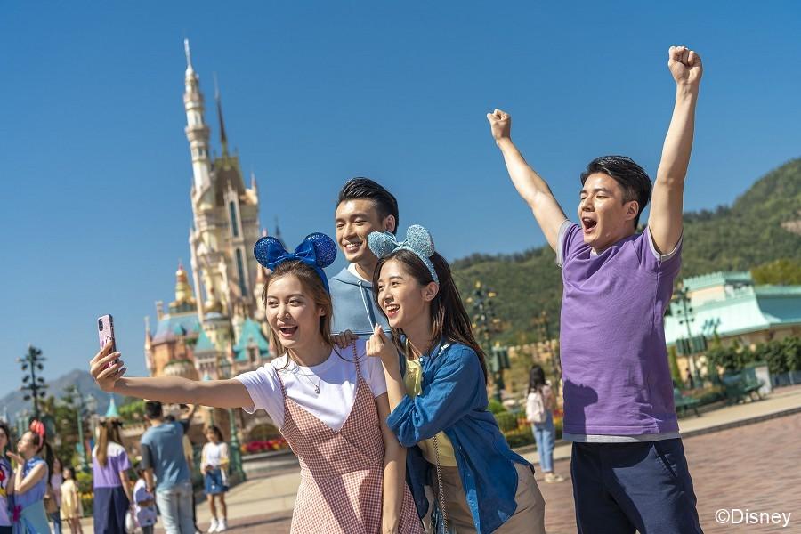 【來去樂園】香港輕鬆遊自由行４日 (含樂園１日門票、網卡)