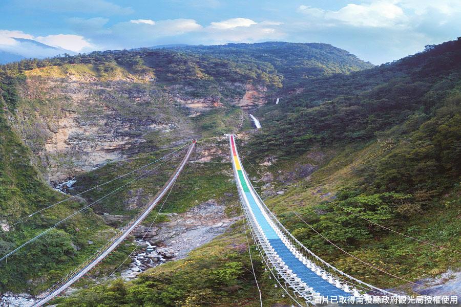 【南投】雙龍七彩吊橋、紫南宮1日