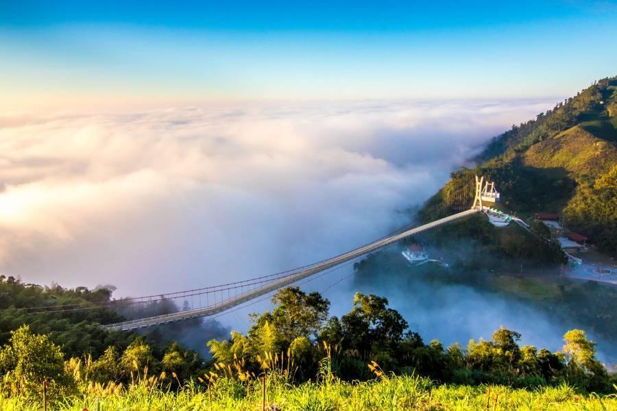 漫步在雲端 嘉義梅山森呼吸 太平雲梯 玫瑰莊園 西螺百年文 國內旅遊 東南旅遊