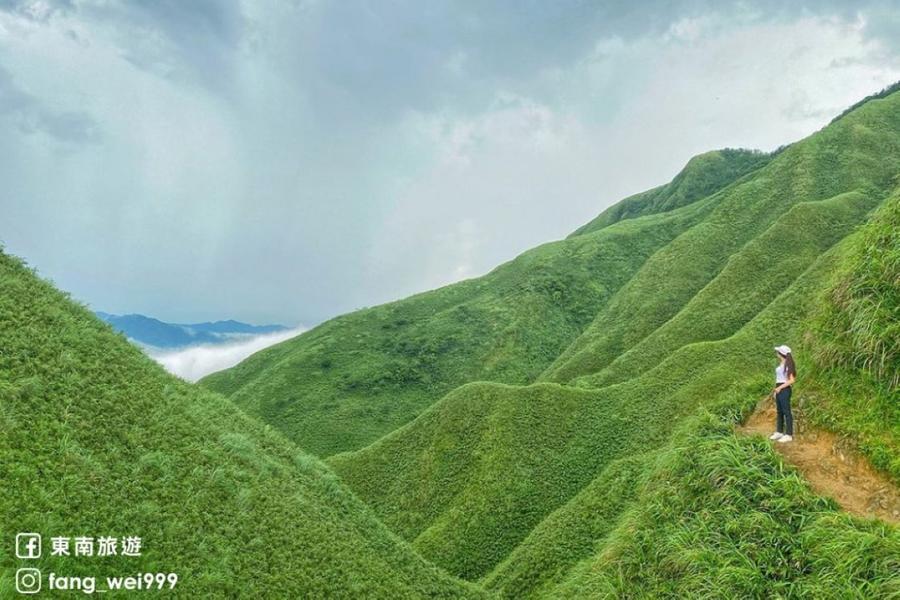 【綠色冰淇淋】十分瀑布、抹茶山、登龜山島、溫泉美食三日遊