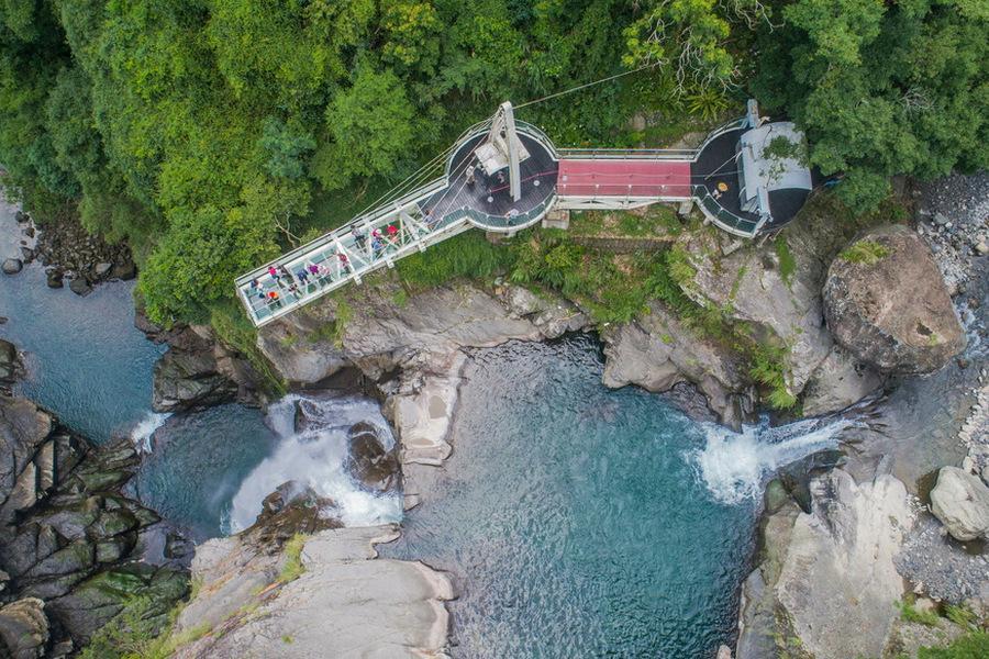 【美食之秋】小烏來天空步道、拉拉山國家森林遇見神木、無菜單料理饗宴一日