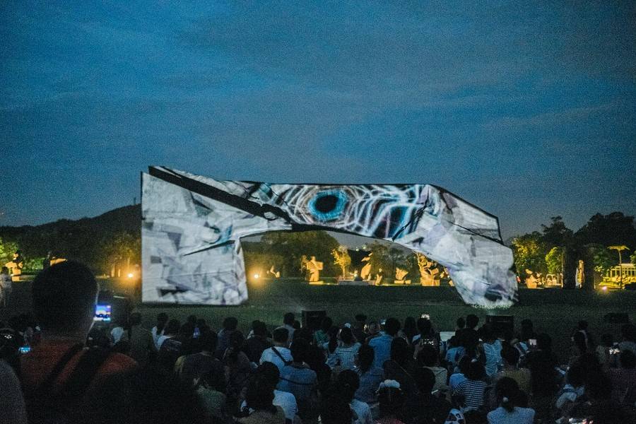 【夜訪朱銘美術館】夏夜限定藝術漫遊.情人湖漫步.牡丹蓮花海一日