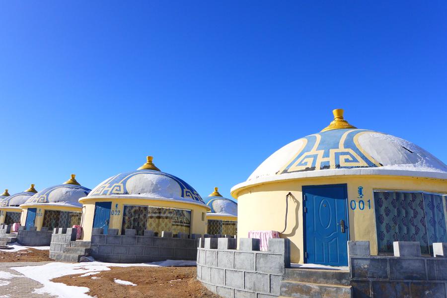 《夏季限定》探索藏传佛教五当召,体验蒙古包,沙漠骑骆驼,成吉思汗陵