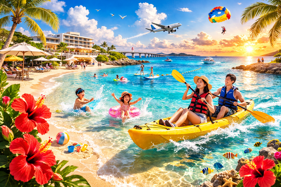 
                                                                                                        【沖繩｜沁夏拾光】部瀨名海中公園、水上活動、沙灘BBQ、古宇利島四日遊
                                                                                                        