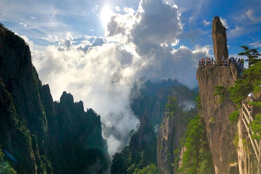 金陵 黃山全景圖 金陵 黃山全景圖