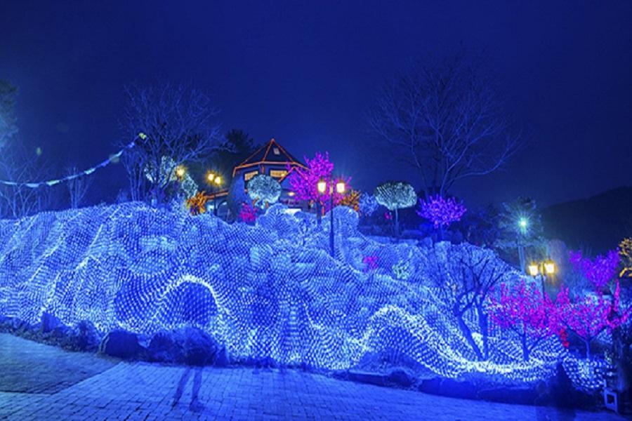 【韓國】孤石亭花田&抱川香草樂園夜景 / 鐵圓歷史文化公園&所伊山一日遊