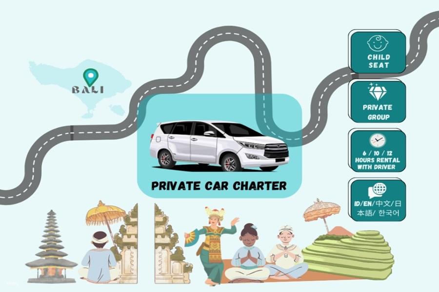 【印尼】峇里島｜包車一日遊｜ 6小時、12小時