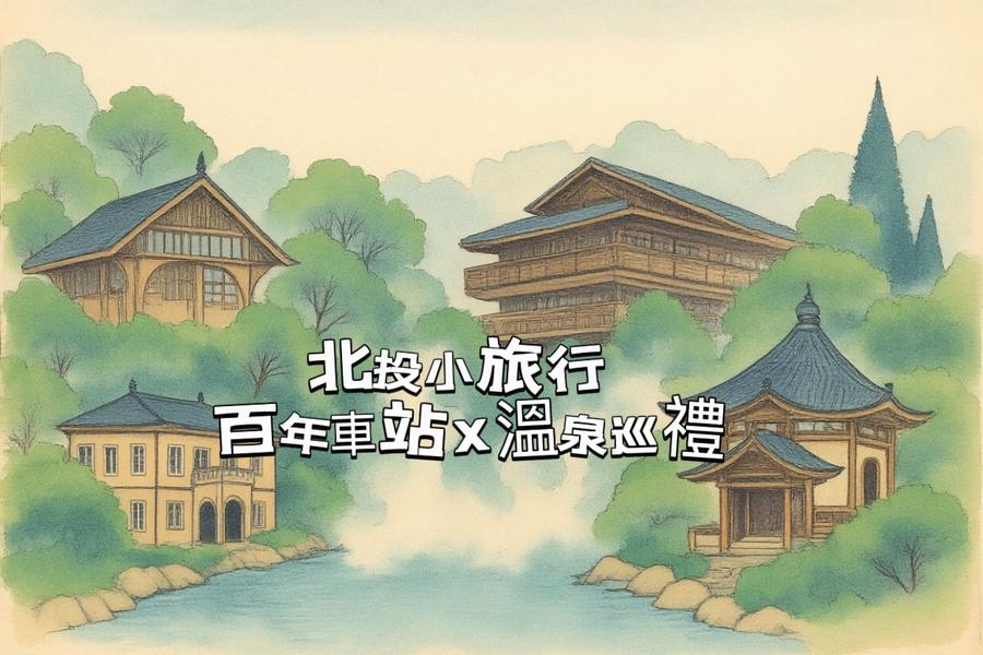 
                                                                                                                        【城市故事行旅】 台北｜北投小旅行｜百年車站×溫泉巡禮×歷史古蹟
                                                                                                                        