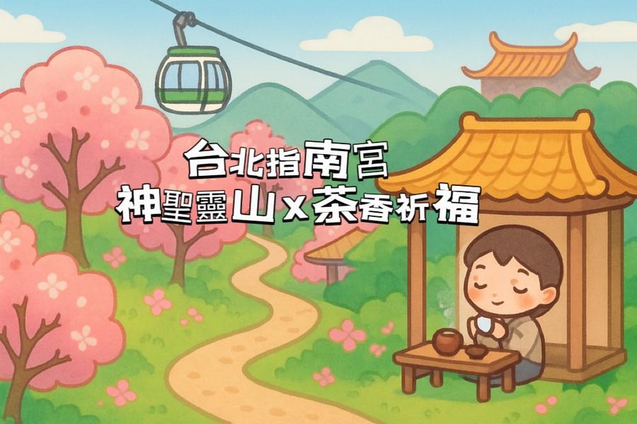 
                                                                                                                        【城市故事行旅】台北｜台北指南宮｜神聖靈山 × 茶香祈福 × 靜心步道
                                                                                                                        
