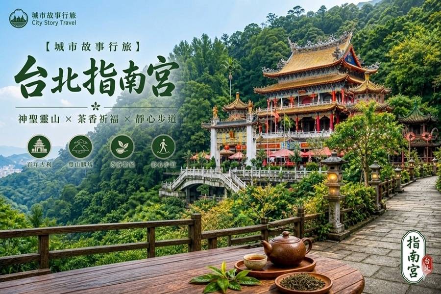 
                                                                                                                        【城市故事行旅】台北｜指南宮神聖靈山 × 茶香祈福 × 靜心步道
                                                                                                                        