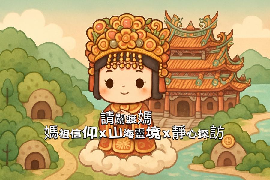 
                                                                        【城市故事行旅】新北｜請關渡媽｜媽祖信仰 × 山海靈境 × 靜心探訪
                                                                        
