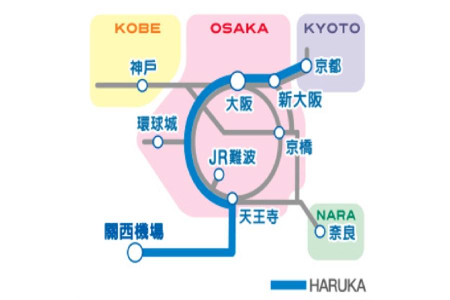 
                                                                        【日本】JR西日本｜關西機場特急列車HARUKA｜直達天王寺、大阪、新大阪、京都 、神戶、奈良 | eMCO電子票
                                                                        