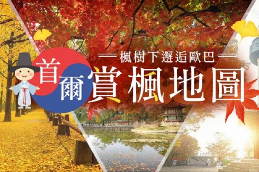 
                                                                        2026首爾追楓攻略大公開，IG賞楓景點一網打盡
                                                                        