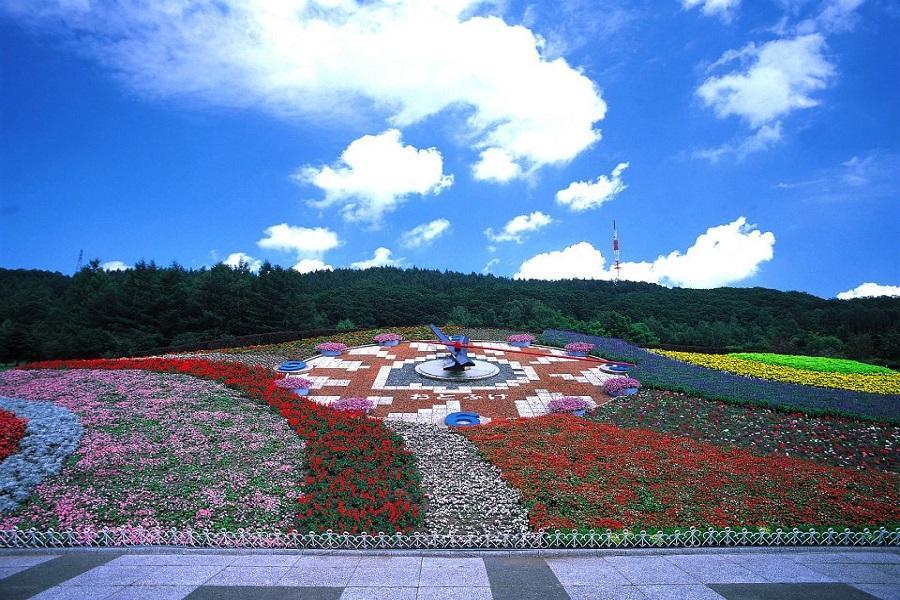 日本 十勝 花時計介紹 交通地圖 周遭景點